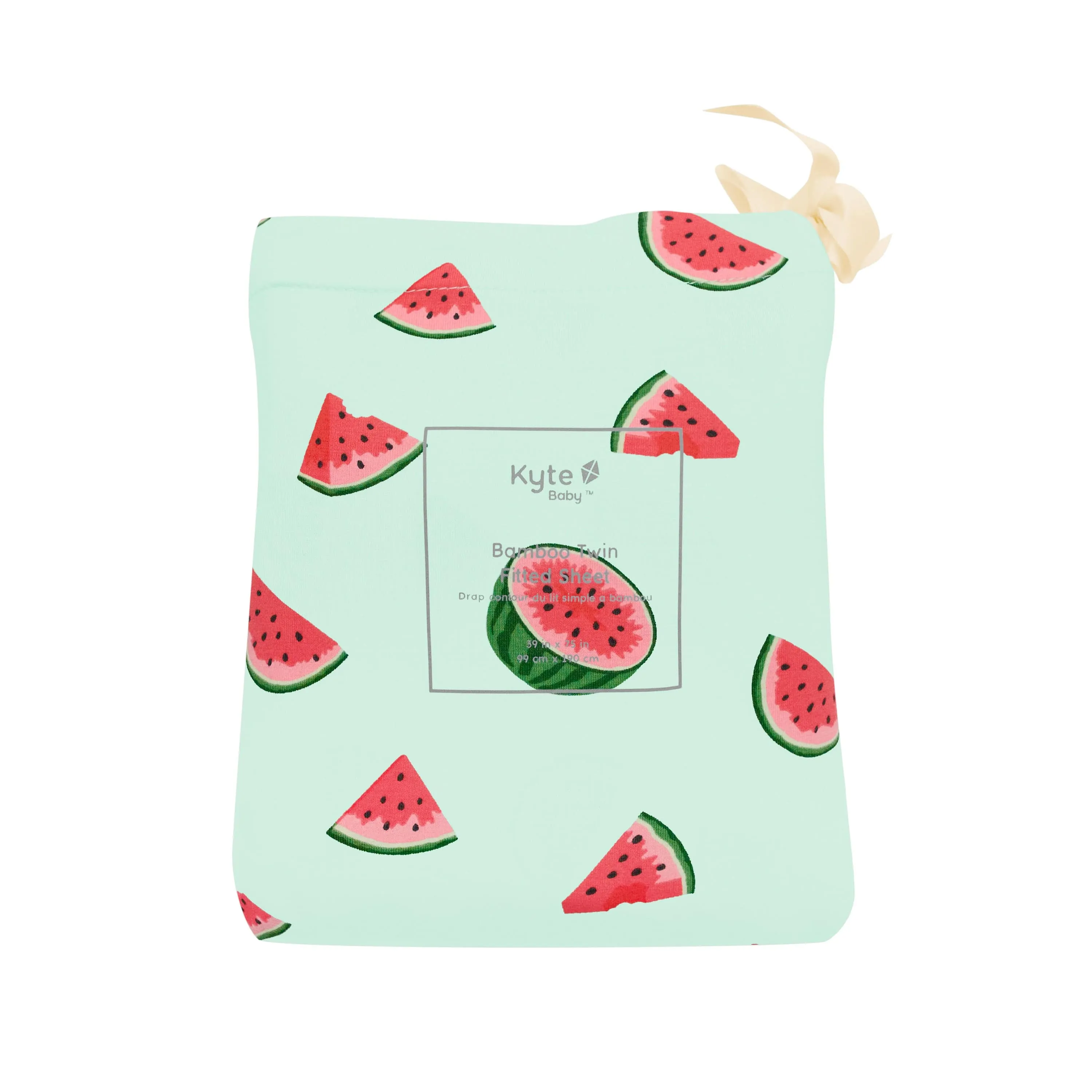 Twin Sheet in Watermelon