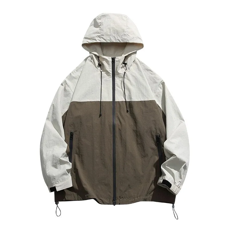 Two Tone Windbreaker Jacket