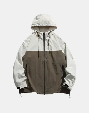 Two Tone Windbreaker Jacket