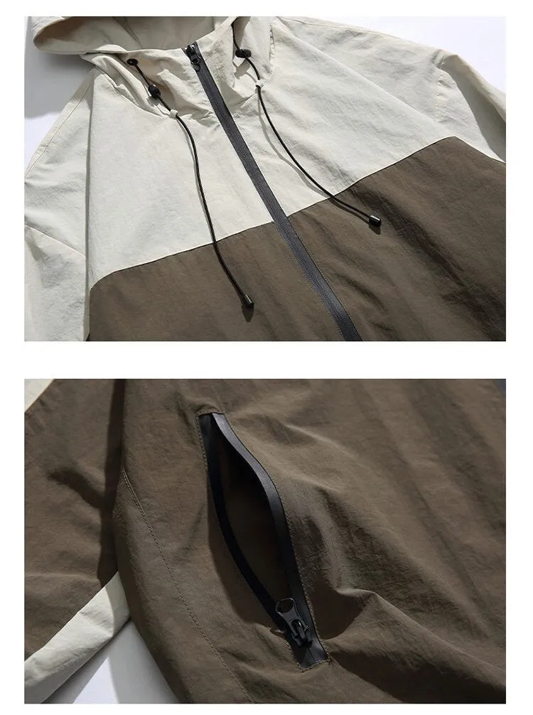 Two Tone Windbreaker Jacket