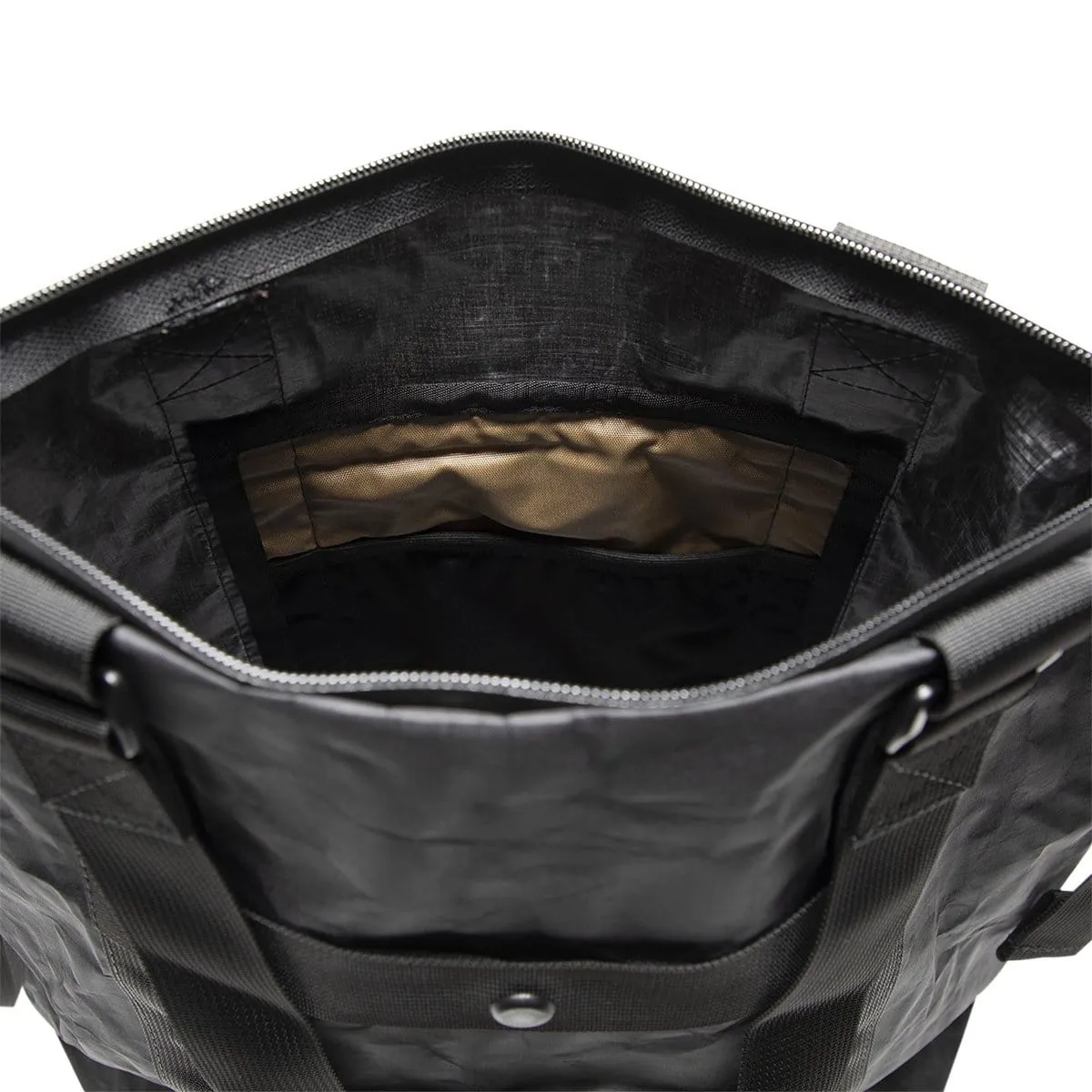 UNIT ZIPPERED TOTE - RND EDITION Black Dyneema