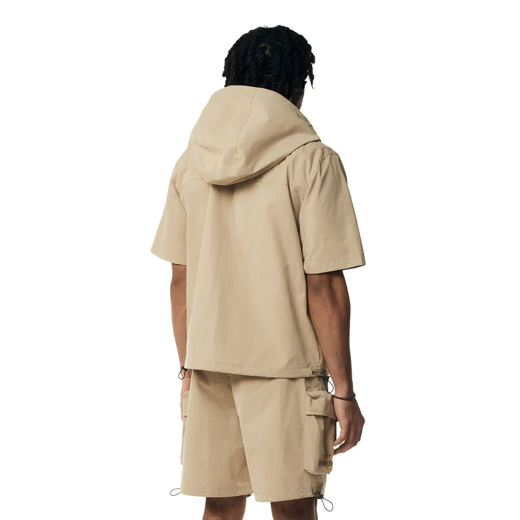 Utility Windbreaker SS Jacket - Khaki