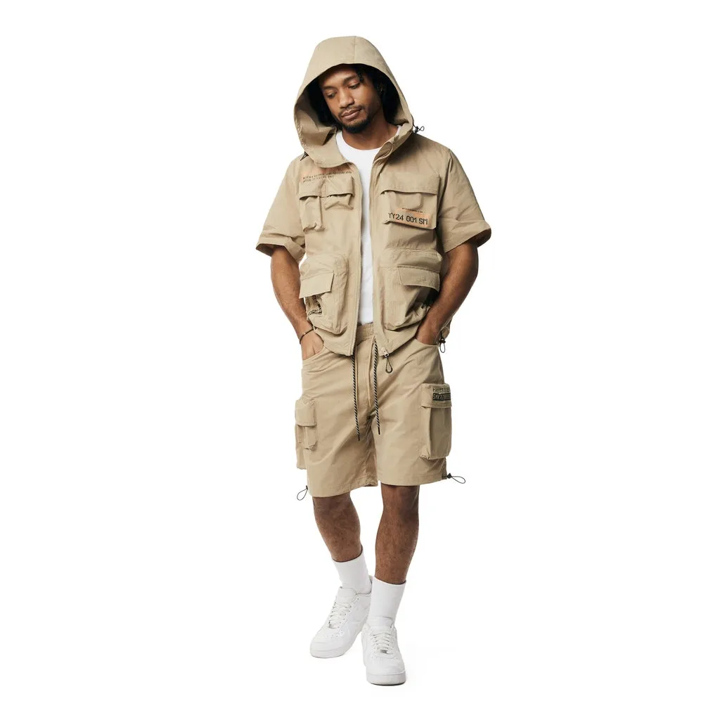 Utility Windbreaker SS Jacket - Khaki