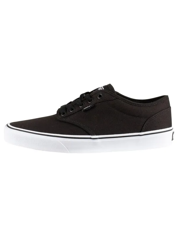 Vans Atwood Canvas Trainers - Black/White