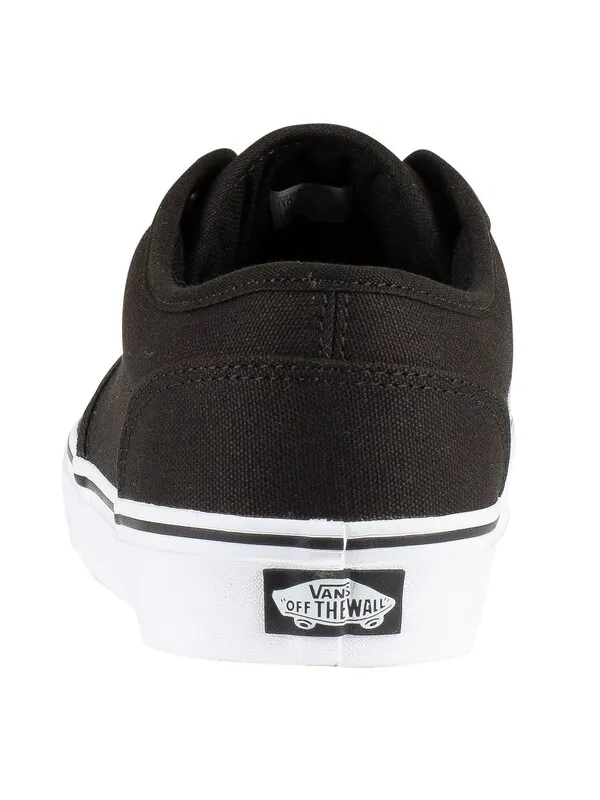 Vans Atwood Canvas Trainers - Black/White