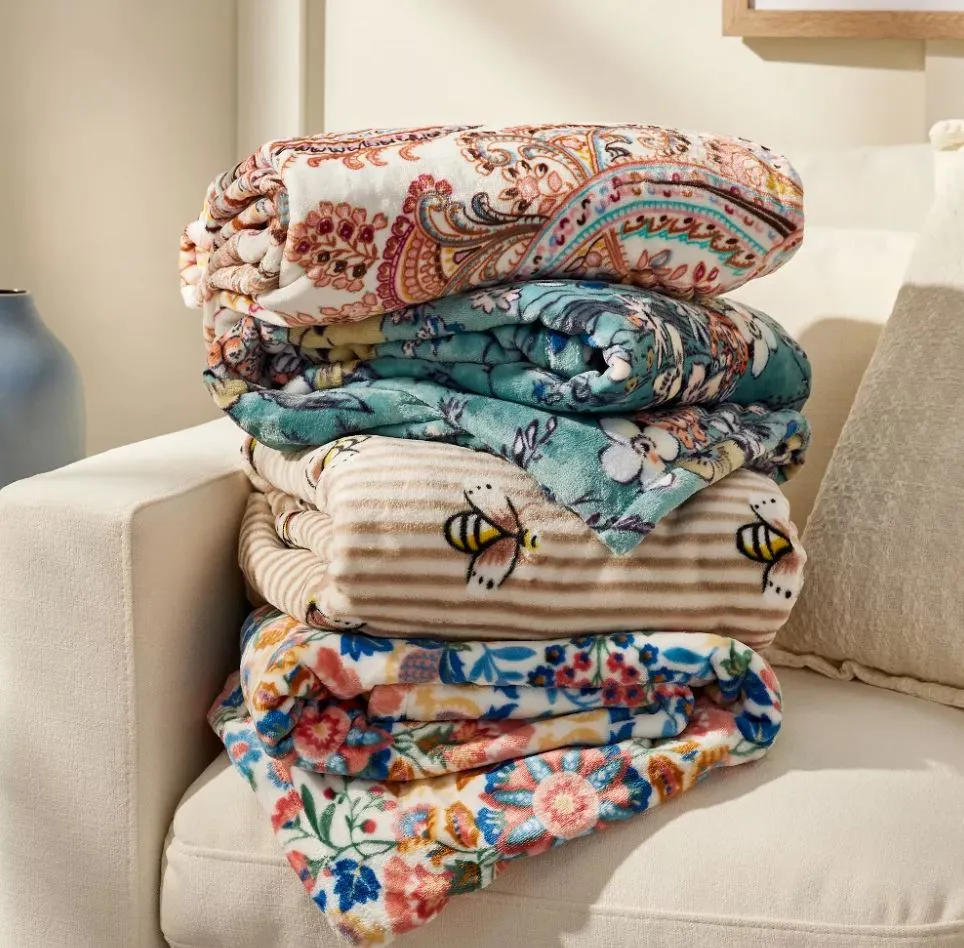 Vera Bradley Plush Throw Blanket