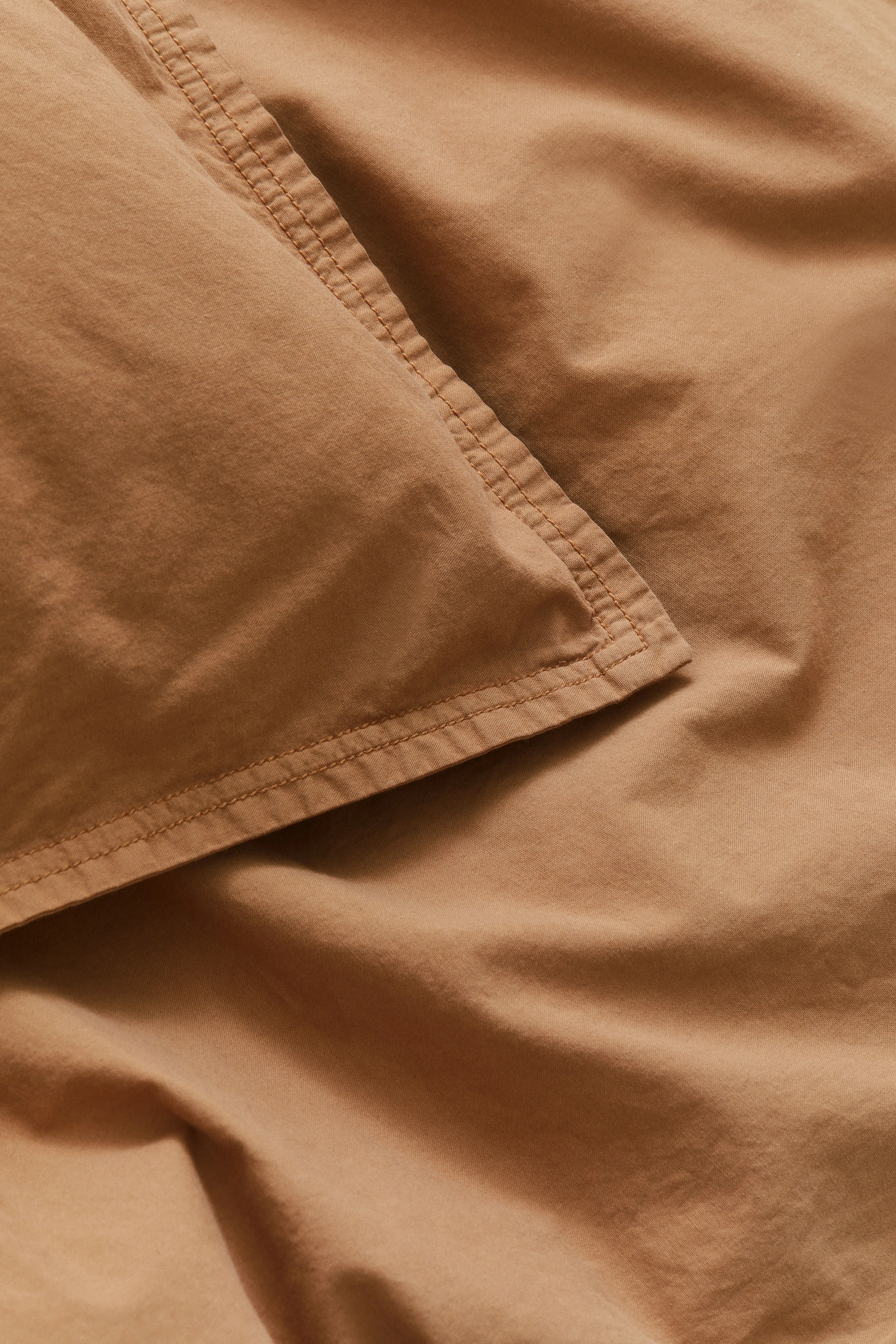 Washed cotton single duvet cover set - Rust - Home All | H&M GB