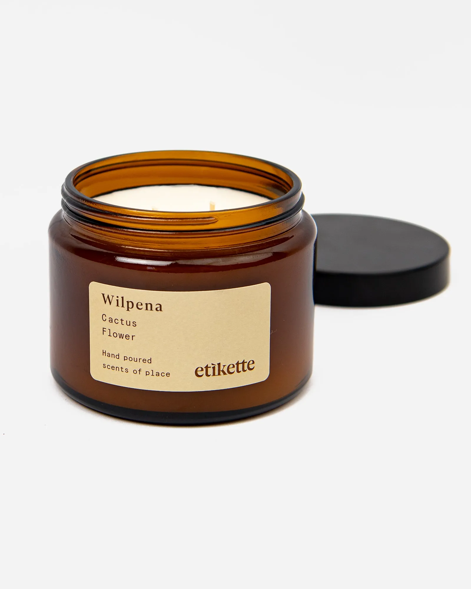 Wilpena // Cactus Flower Etikette Candles