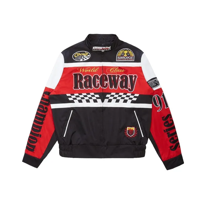 Windbreaker Racing Jacket - Black