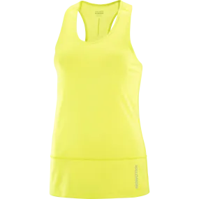 Women's Cross Run Tank (Sulphur Spring)