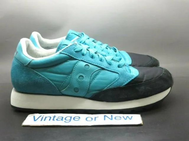 Women's Saucony Jazz Original Black Baltic Teal Running ...