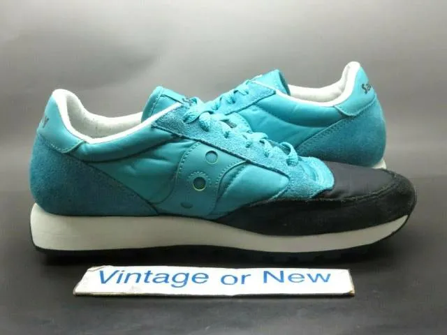 Women's Saucony Jazz Original Black Baltic Teal Running ...