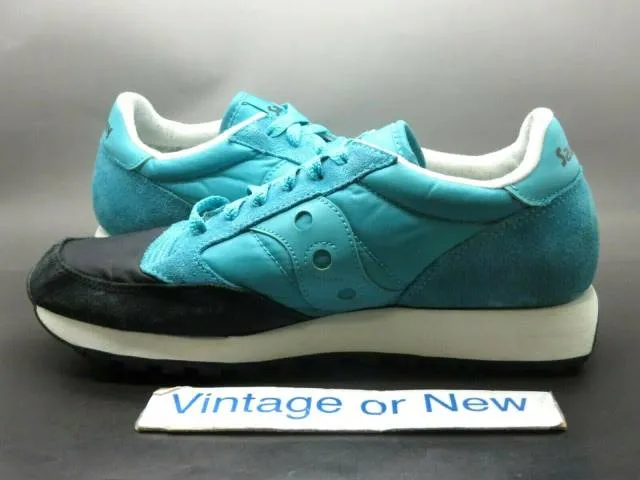 Women's Saucony Jazz Original Black Baltic Teal Running ...