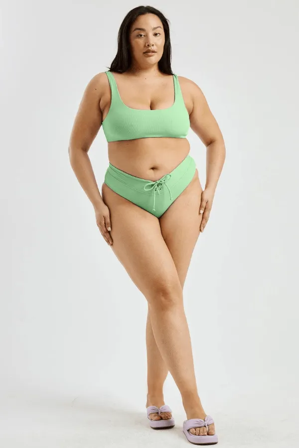  Year of Ours     Julianna Bikini Top - Green