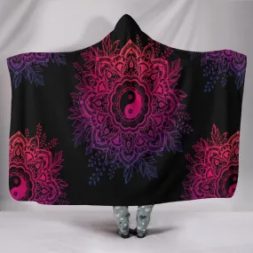 Yin Yang Hooded Blanket