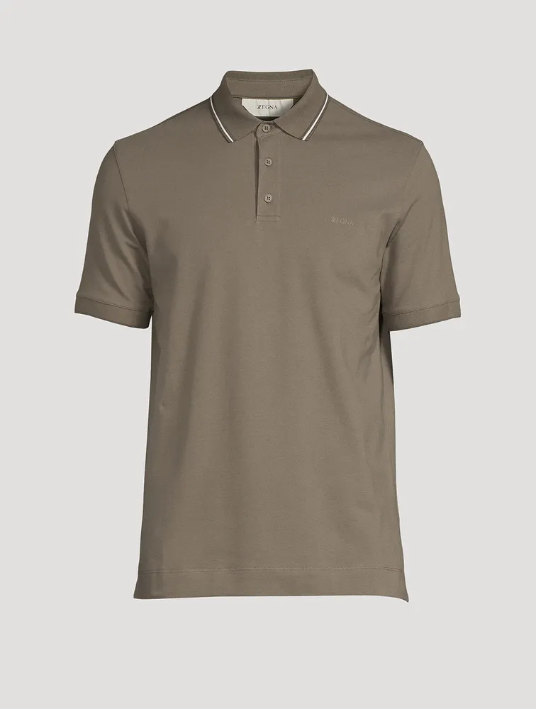 Z ZEGNA Short-Sleeve Polo Shirt